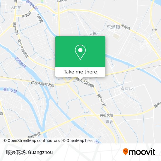 顺兴花场 map