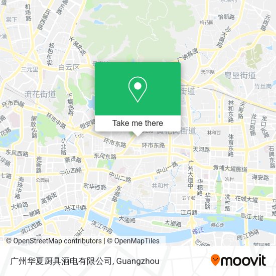 广州华夏厨具酒电有限公司 map
