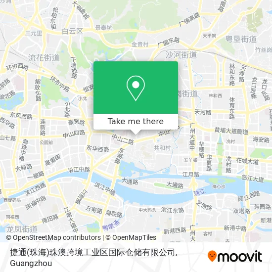 捷通(珠海)珠澳跨境工业区国际仓储有限公司 map