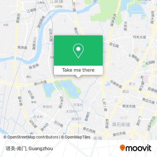 谱美-南门 map