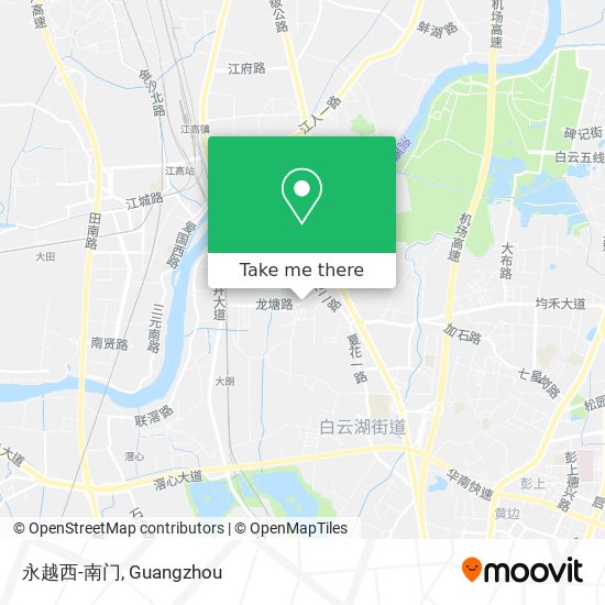 永越西-南门 map