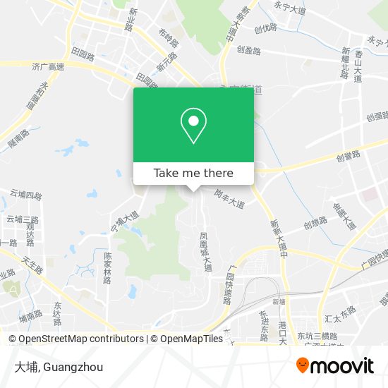 大埔 map
