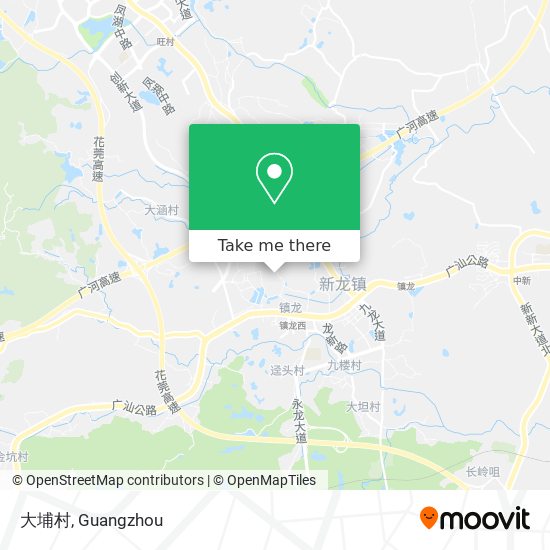 大埔村 map