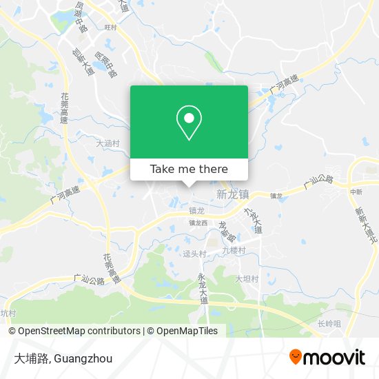 大埔路 map