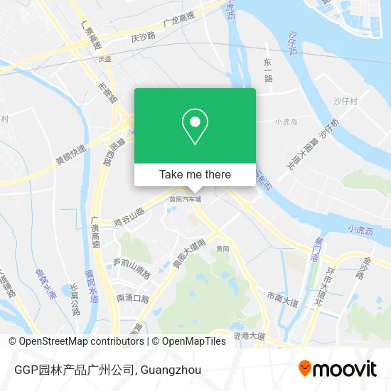 GGP园林产品广州公司 map