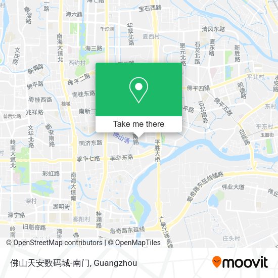 佛山天安数码城-南门 map