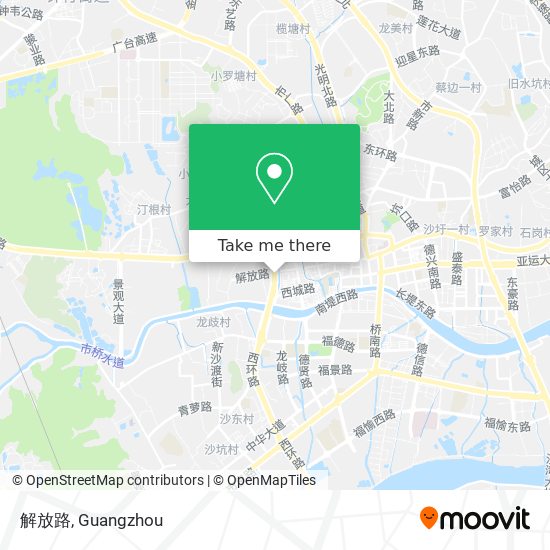 解放路 map