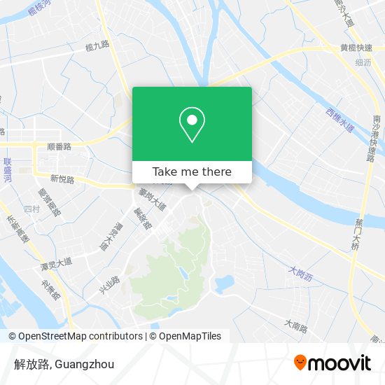解放路 map