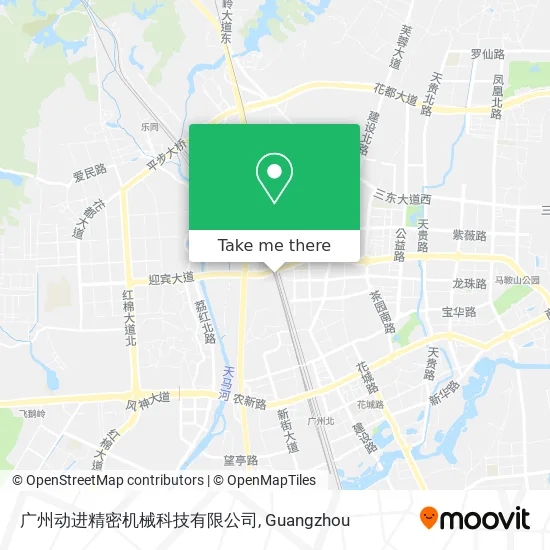 广州动进精密机械科技有限公司 map