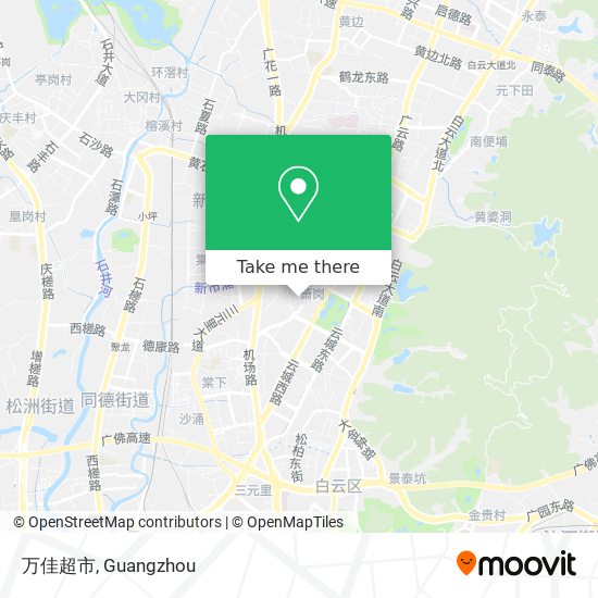 万佳超市 map