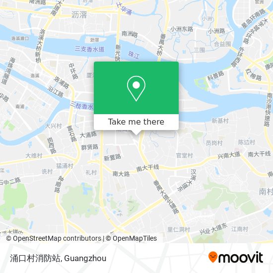 涌口村消防站 map