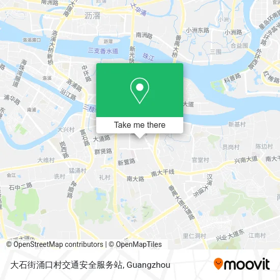 大石街涌口村交通安全服务站 map