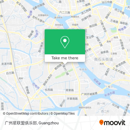 广州星联盟俱乐部 map
