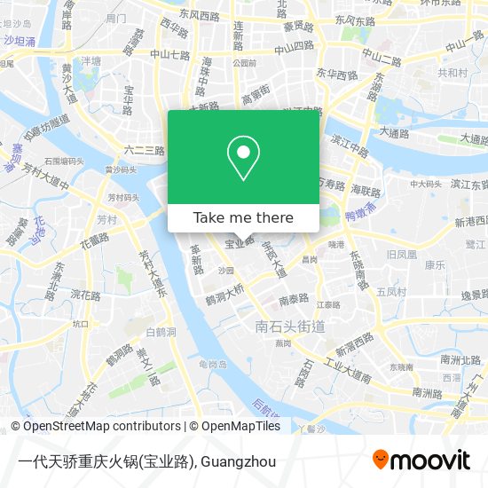 一代天骄重庆火锅(宝业路) map