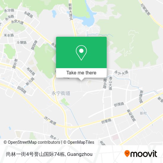 尚林一街4号誉山国际74栋 map