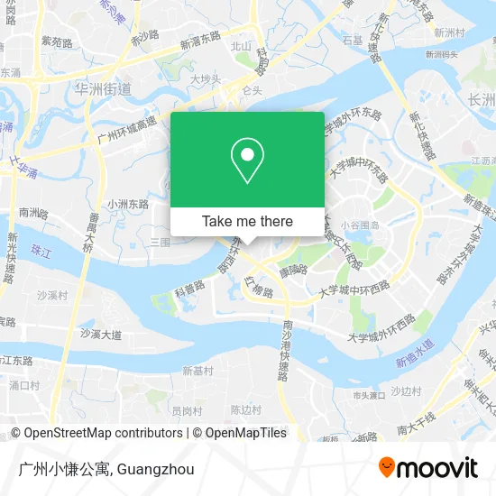 广州小慊公寓 map