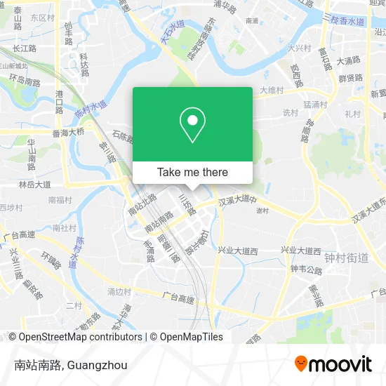 南站南路 map