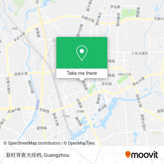 新旺宵夜大排档 map