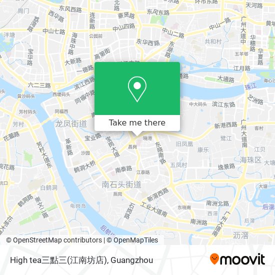 High tea三點三(江南坊店) map