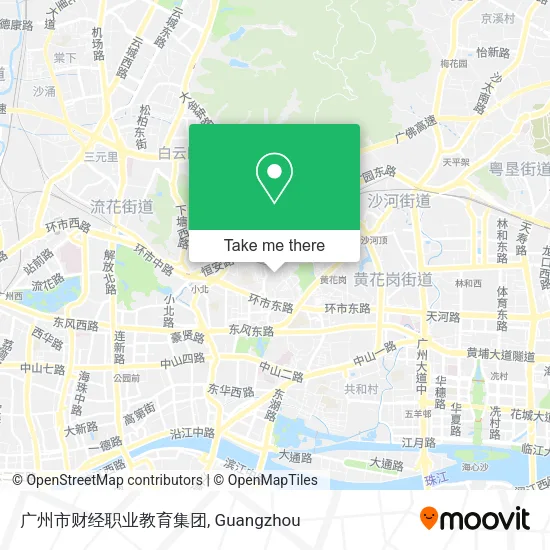 广州市财经职业教育集团 map
