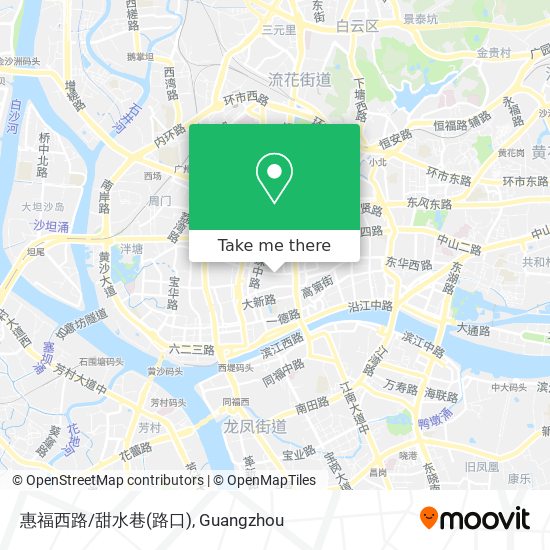 惠福西路/甜水巷(路口) map