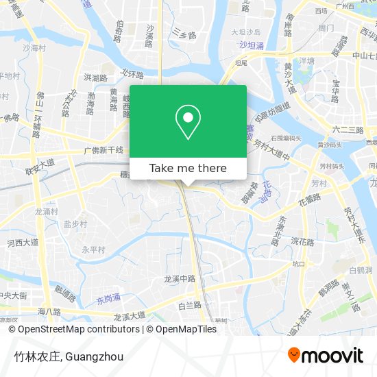 竹林农庄 map