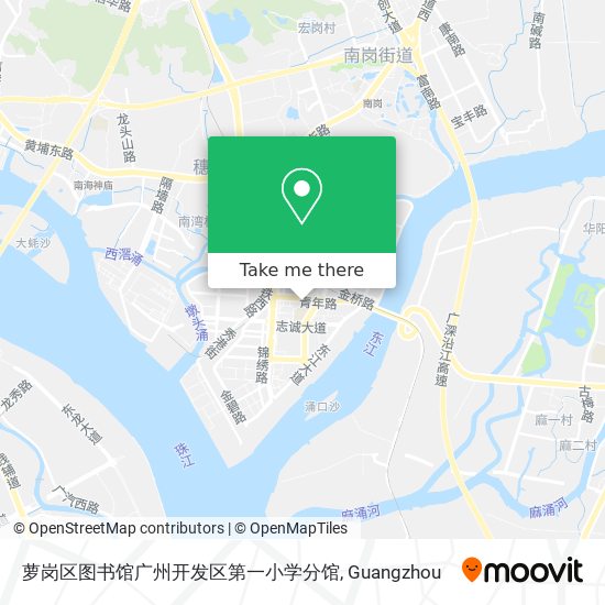 萝岗区图书馆广州开发区第一小学分馆 map