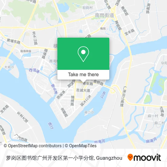 萝岗区图书馆广州开发区第一小学分馆 map