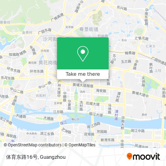 体育东路16号 map