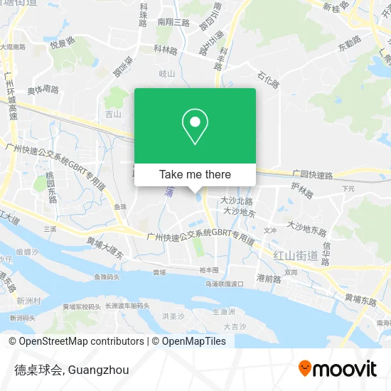 德桌球会 map