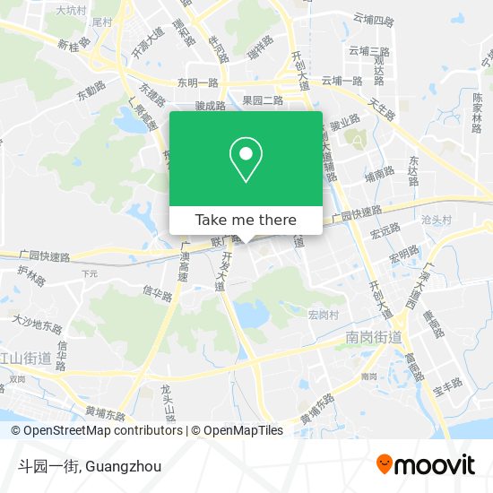 斗园一街 map