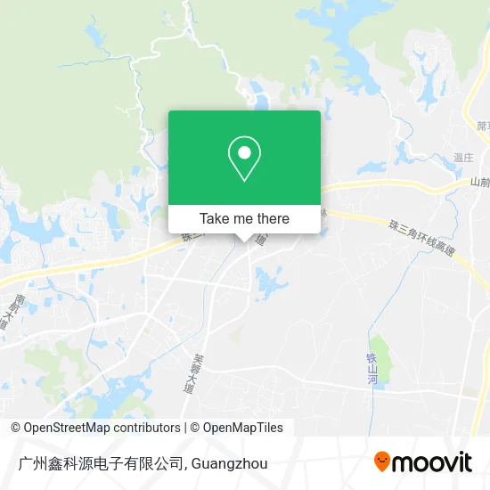 广州鑫科源电子有限公司 map