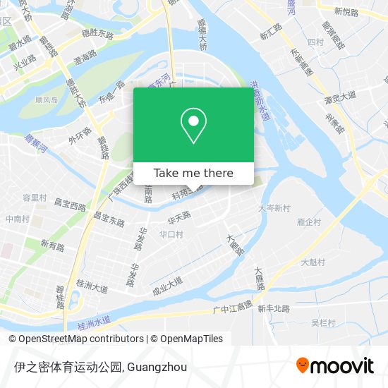 伊之密体育运动公园 map