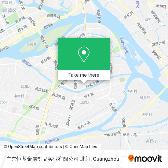 广东恒基金属制品实业有限公司-北门 map