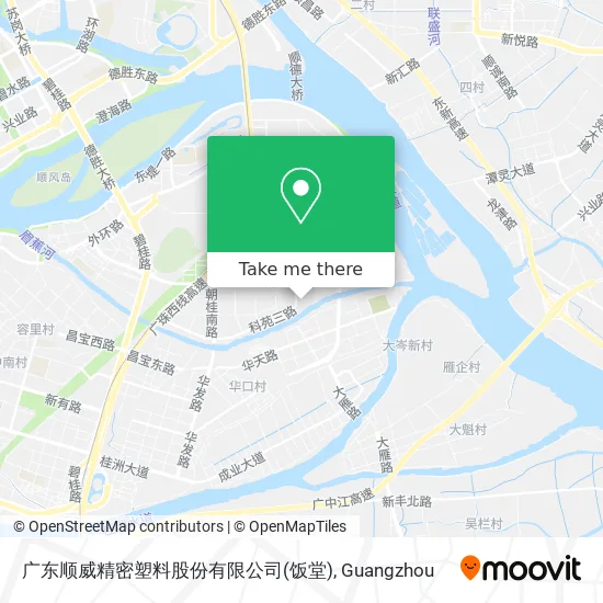 广东顺威精密塑料股份有限公司(饭堂) map