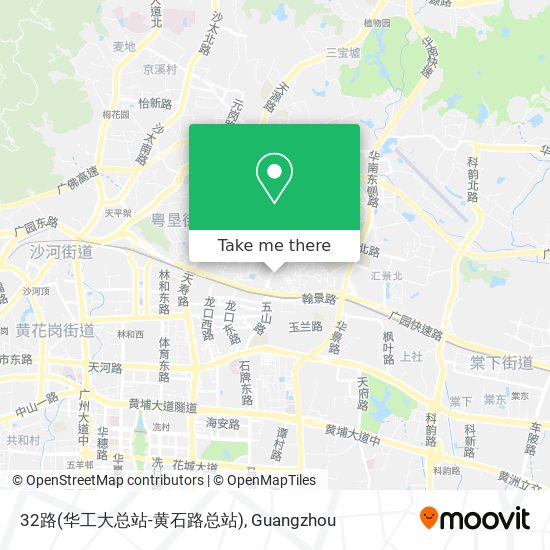 32路(华工大总站-黄石路总站) map