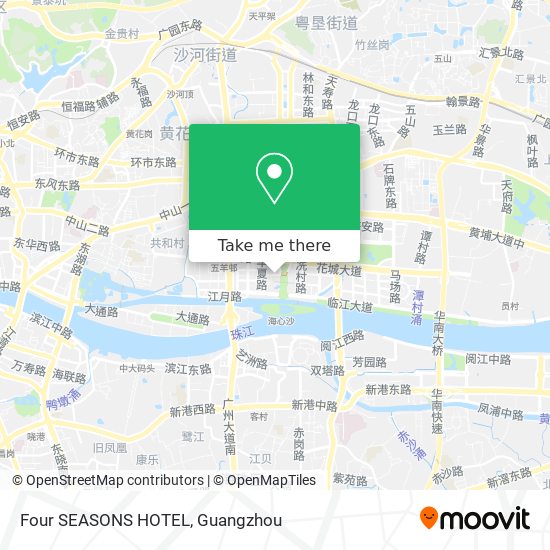 Four SEASONS HOTEL map