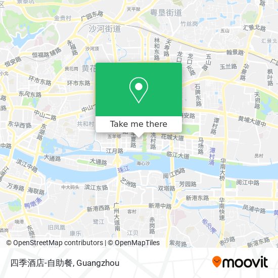 四季酒店-自助餐 map