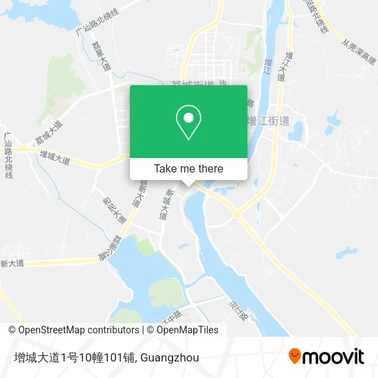 增城大道1号10幢101铺 map