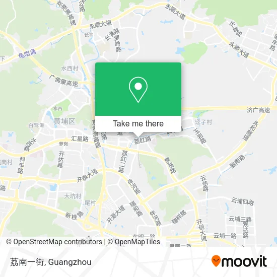 荔南一街 map
