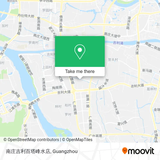 南庄吉利百塔峰水店 map