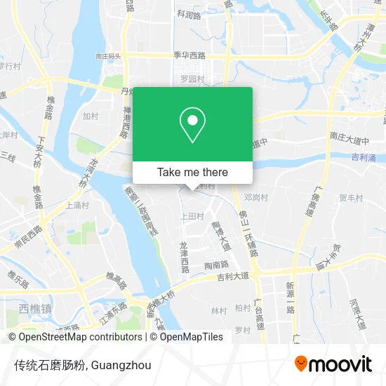 传统石磨肠粉 map