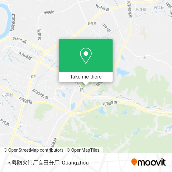 南粤防火门厂良田分厂 map