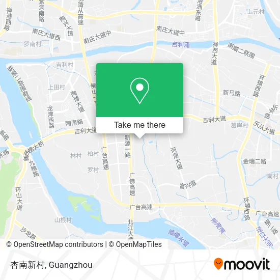 杏南新村 map