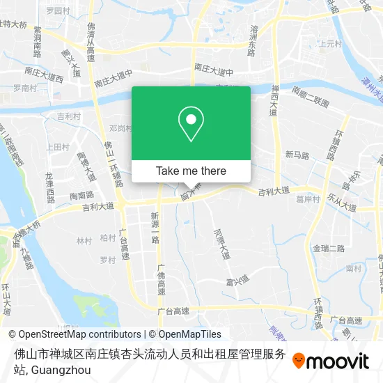 佛山市禅城区南庄镇杏头流动人员和出租屋管理服务站 map