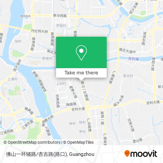 佛山一环辅路/杏吉路(路口) map