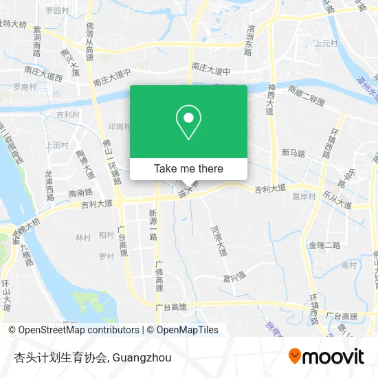杏头计划生育协会 map