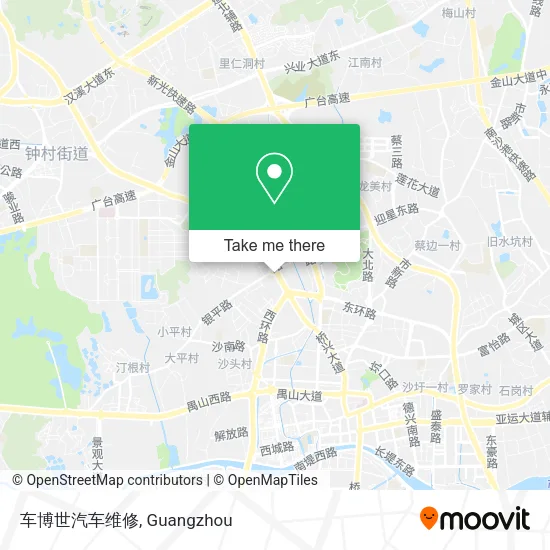 车博世汽车维修 map