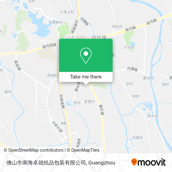 佛山市南海卓就纸品包装有限公司 map