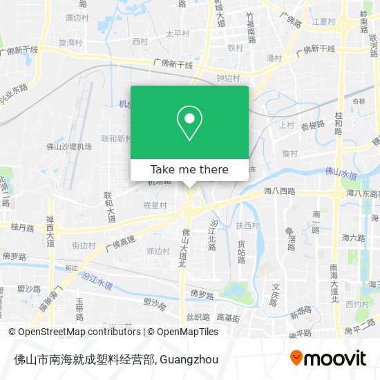 佛山市南海就成塑料经营部 map
